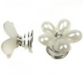 set curlies bloem ivoor strass