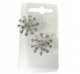 set curlies sneeuwvlok strass 