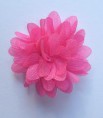 haarclip glitterbloem fuchsia 